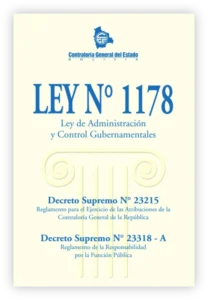Ley 1178 Bolivia actualizado pdf 2024
